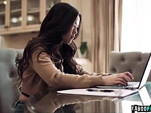 Super Sexy Ladies Lulu Chu And Slimthick Vic In Great Interracial Lesbian Scene With Muff Diving And Orgasms