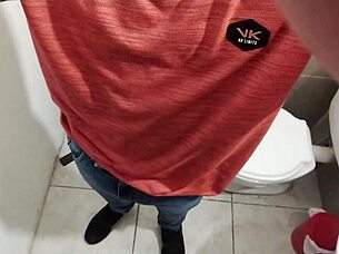 hey this camera angle makes my skinny jerked-off cock look amazing 😏