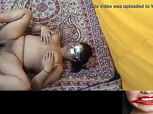 Hidden camera captures hot Indian woman getting fucked hard at party