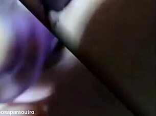 Wife at 21 years old plays with huge butt plug in classic ass scene!