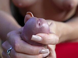 Petite Yoga Babe with Big Natural Tits Stretches Pussy in POV Blowjob Handjob and Doggy Action