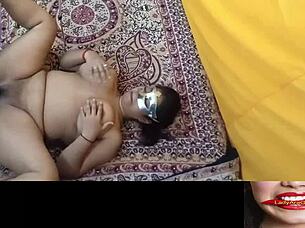 Hidden camera captures hot Indian woman getting fucked hard at party