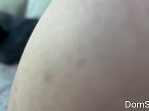 European teen 18+ submissive slut contrasts deepthroat blowjob with rough cock fucking and ass humiliation in homemade amateur clip