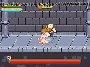 Cute blonde female warrior dives into wild sex scenes in new hentai game adventure 😍