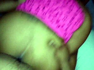 Ebony Bbw Redbone Handles Huge Monster Bbc Thrusts