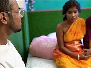 Desi Innocent Wife Gets Shared By Unlucky Husband In Rough Creampie Fucking On Ranch - Don't Cry!