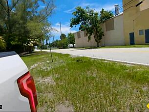 hey, check this roadside thick blonde milf getting fucked by assistance in outdoor car cowgirl and doggystyle action 🚗💦