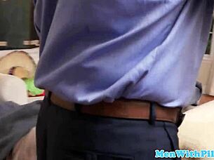 curvy latina teen bends over for intense pounding from older guy in homemade clip