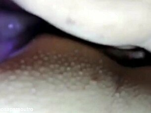 Wife at 21 years old plays with huge butt plug in classic ass scene!