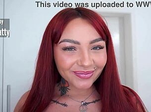 white brazilian redhead jade fire takes bbc in rough anal action