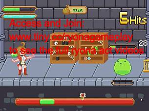 Cute blonde female warrior dives into wild sex scenes in new hentai game adventure 😍