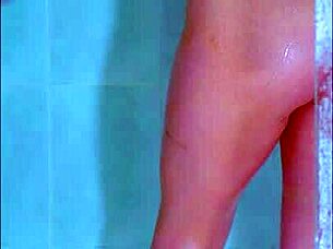COLLEGE STUDENT SHOWER TIME REVEALS WET THONG