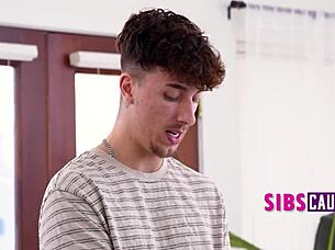 Tall Petite Blonde Teen in Stockings and Heels Caught as Slutty Snow White