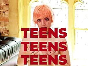 Watch Lana Harding in her first time British college party. She gets punished as the girl next door in uniform cosplay, leading to a sexy homemade cumshot compilation with amateurs.