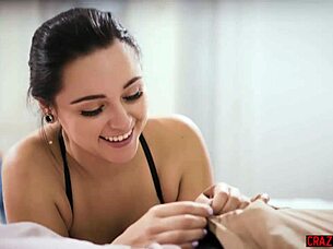 Creepy voyeur watches petite young girlfriend in intense interracial raw sex with black friend.