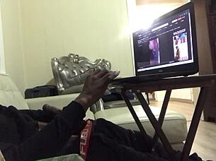 Hey, you think this submissive Arab milf in hijab can handle my cock while smoking and sucking like a whore?