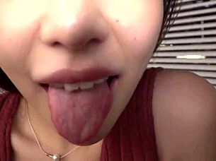 frustrated mature japanese ex-go-go dancer with big natural tits gets hardcore doggystyle creampie in homemade session