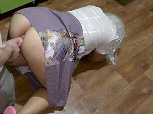 Granny's Big Ass Takes Intense Anal Pounding