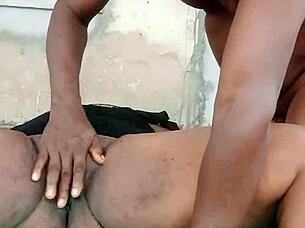 Raw Fucking The Pretty Chubby Girl With Big Tits I Saw In The Bush