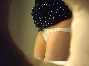 Hidden Cam Captures Sexy Babe Peeing in Toilet