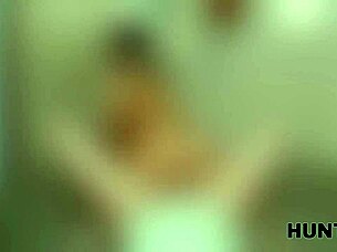 Did this shy brunette really go wild with a stranger for hard toilet fucking?