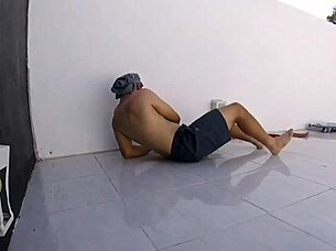 Pau eagerly takes on the massive cock in intense anal creampie action.