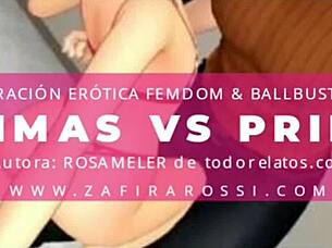 Argentinian Zafira Rossi Shares Erotic Spanish ASMR Story on Ball Kicking Femdom Fetish with Real Voice