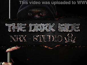 beautiful babe takes on her first long fat black cock in an intense session