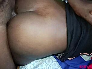 Real amateur couples engaged in intense hardcore doggystyle banging