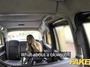 hey, this fake taxi ride turns into hard fucking with rimjob and facial cumshot for british girl