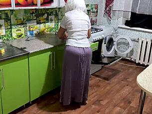 Granny's Big Ass Takes Intense Anal Pounding