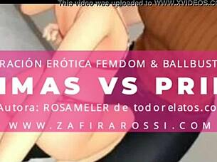 Argentinian Zafira Rossi Shares Erotic Spanish ASMR Story on Ball Kicking Femdom Fetish with Real Voice