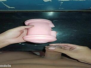 Trailer of Kissy Giving Intense Blowjob with Cumshot