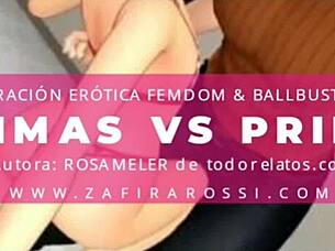 Argentinian Zafira Rossi Shares Erotic Spanish ASMR Story on Ball Kicking Femdom Fetish with Real Voice