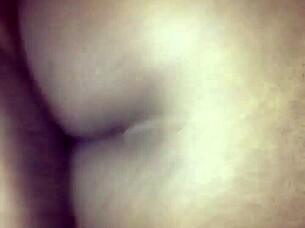 Big ass taking on monster cock action