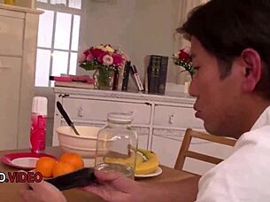 intense asian blowjob turns into passionate hardcore sex