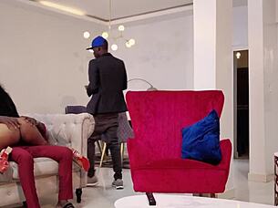 OMG, my landlord had me watch him pound his wife's wet pussy hardcore! 😈🍑 Subscribe for 4K full vids on Red! 🔥