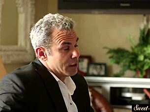 Petite stepdaughter gets jizzed on pussy in taboo fantasy roleplay scene