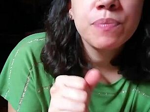 Want a Quickie Blowjob and Licking Cum from My Hands?