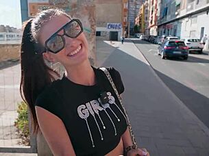 I picked up this hot babe and now we're having wild sex together