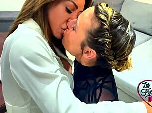 i watch vittoria and pam devour each others pussies