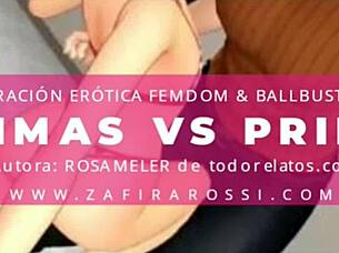 Argentinian Zafira Rossi Shares Erotic Spanish ASMR Story on Ball Kicking Femdom Fetish with Real Voice