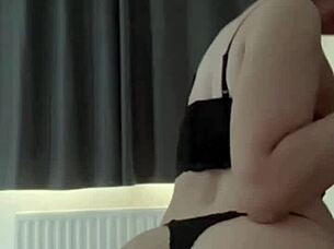 i feel so playful as this brunette dives into dildo fun with squirting orgasms in college solo session