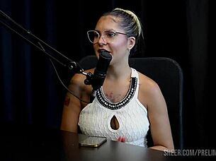 Oh wow, check out Barbara Sol's hottest moments in that preliminares podcast with Bia Hot - part 1 on Sheer Red!