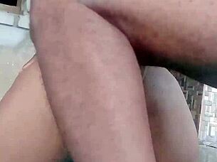 Raw Fucking The Pretty Chubby Girl With Big Tits I Saw In The Bush