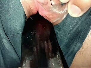 Teasing Big Pussy With Fruits And Strong Cock In Amateur Play