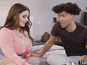 huge boobs milf natasha nice fucks young black guy with passion 😈🔥