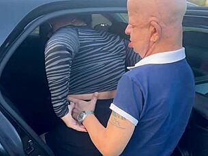 Shy guy enters but leaves addicted to my big tits hot mouth and mature pleasure making him cum like never!