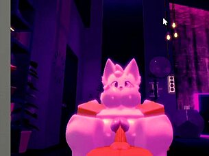 Hey, check out this furry slut getting pounded by a massive cock on Roblox