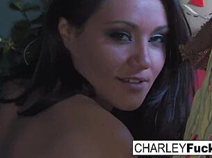 charley chase cums all over in solo masturbation session